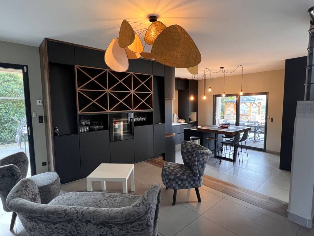 Salon - cuisine Salon - cuisine